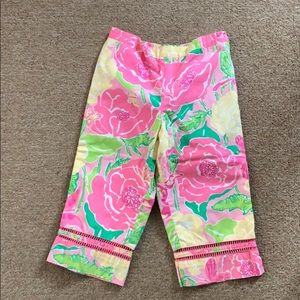 Lilly Pulitzer Crop Pants Girls 6X